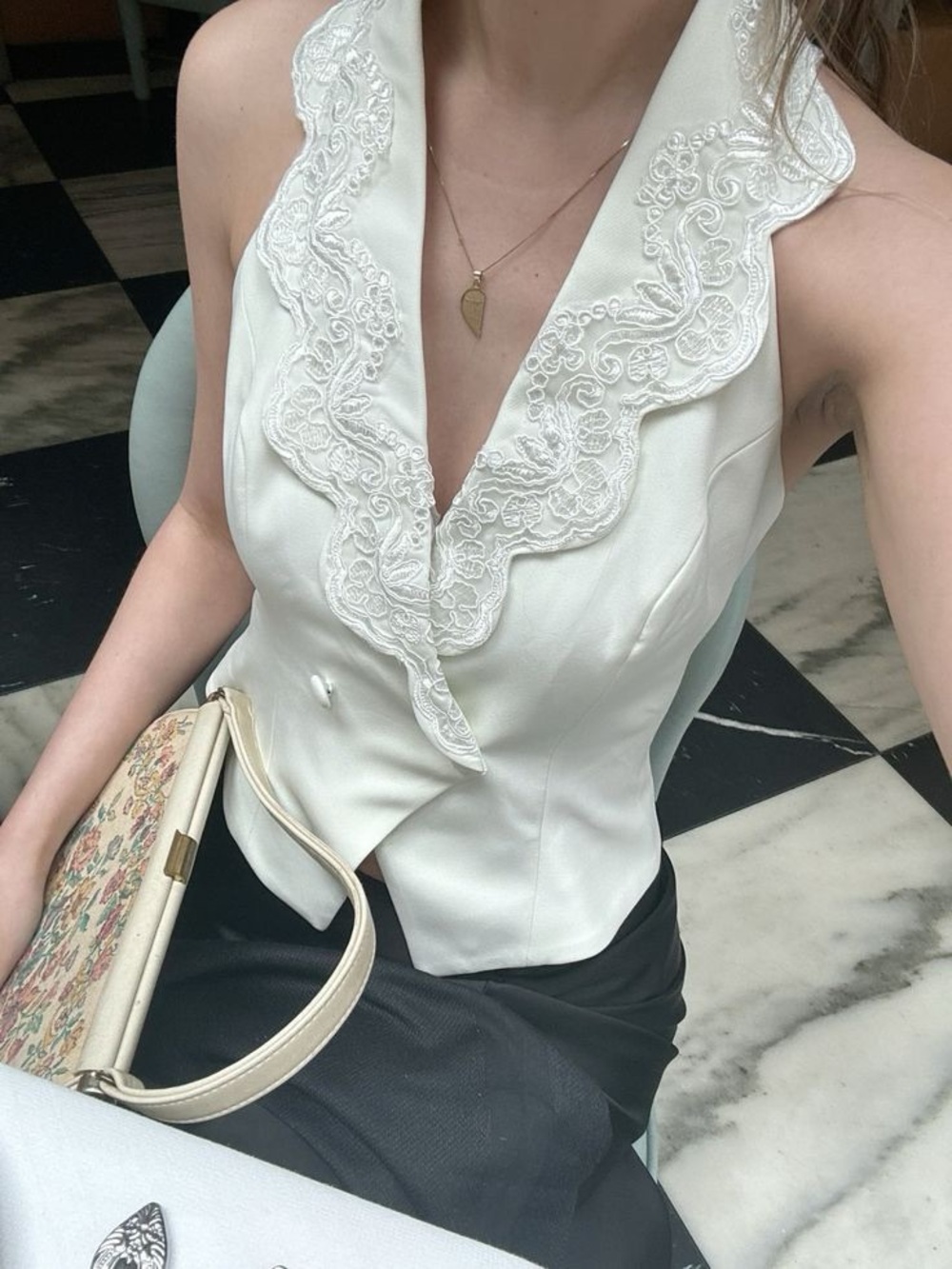REFORMATION Primrose Vest 6